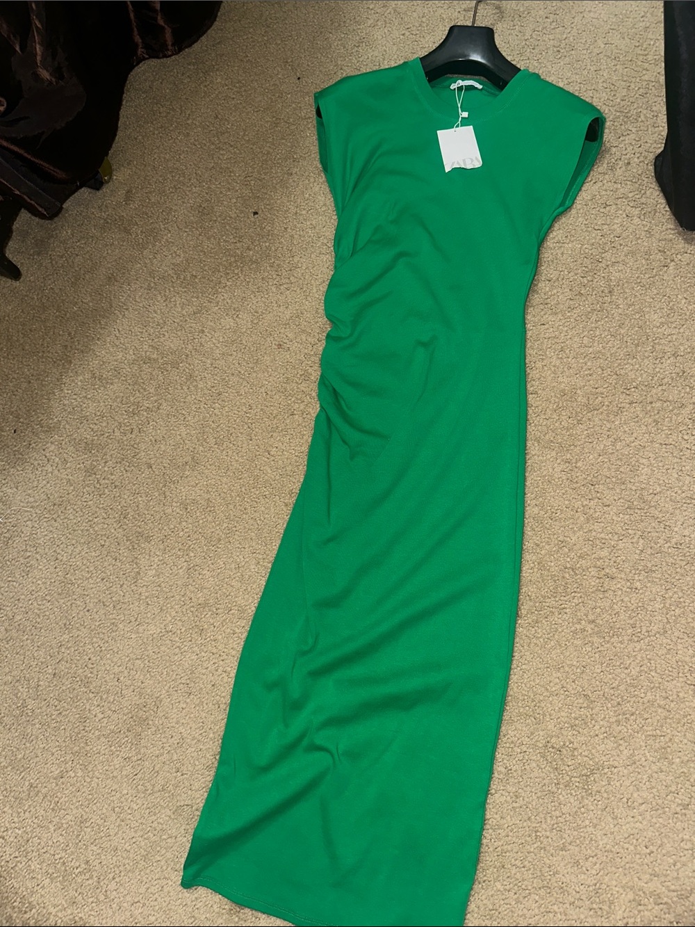 Zara Emerald Green Maxi Dress